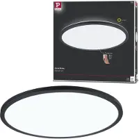 Paulmann Atria Shine 71013 LED-plafondlamp 22 W Neutraalwit Zwart