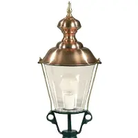 Ks Verlichting Ronde Nostalgische Lantaarn Lamp Berghuizen K4a Zwart