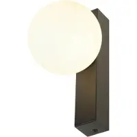SLV Wandlamp Sun bol zwart