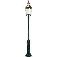 Ks Verlichting Nostalgische tuinlamp Cleveland antraciet
