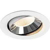 SLV Inbouwspot Numinos Move XL wit/chroom 2700K - 40gr