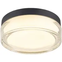 SLV Plafondlamp Cyft XL zwart Ø 20cm