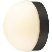 SLV Wandlamp Cyft zwart met wit IP65