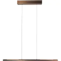 Steinhauer Moderne hanglamp Bande 114cm brons