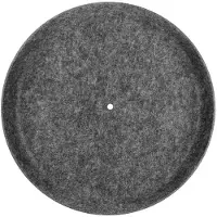 SLV Vilt kap Grip! Flat Ø 50 x 6,2cm antraciet