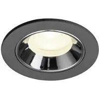 SLV Inbouwspot Numinos XS zwart/chroom 4000K - 40gr