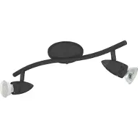 Eglo Opbouwspot Magnum-Led 2-lichts zwart