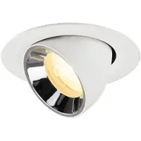 SLV Inbouwspot Numinos Gimble XS wit/chroom 3000K - 40gr