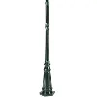 Ks Verlichting Nostalgic mast Kreta E85A verlengd - antraciet