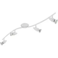 Eglo Opbouwspot Magnum-Led 4-lichts wit