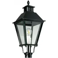 Ks Verlichting Square cap K9C zwart