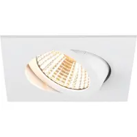 SLV Vierkante led spot New Tria Uni wit - CCT - 600lm - 38g
