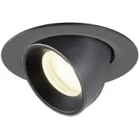 SLV Inbouwspot Numinos Gimble XS zwart 4000K - 55gr