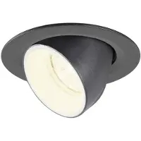SLV Inbouwspot Numinos Gimble XS zwart/wit 4000K - 20gr