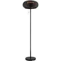 SLV Vloerlamp Adegan Solar Solar Zwart