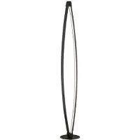FISCHER&HONSEL GMBH Vloerlamp Fenga zwart