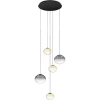 Stars of Light Hanglamp Pantoja zwart Ø 68cm