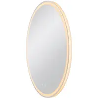 SLV Spiegel wandlamp Trukko Chroom - Ø 80cm