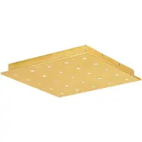 Stars of Light Design plafondlamp Vezeno 1 goud 47cm