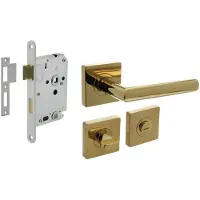 Intersteel Compleet Deurklinkset Bastian Messing Toilet