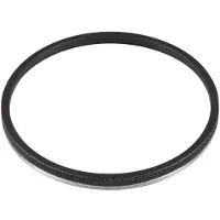 SLV Deco ring Grip! Flat zwart