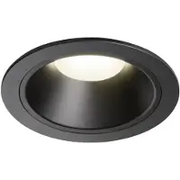SLV Inbouwspot Numinos XL zwart 4000K - 20gr