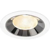 SLV Inbouwspot Numinos L wit/chroom 2700K - 20gr
