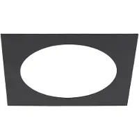 SLV Inbouwframe voor Numinos XL recht 240/180mm zwart