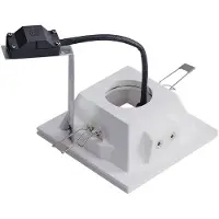SLV Inbouwspot Plastra GU10 13cm wit