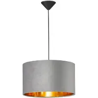 FISCHER&HONSEL GMBH Hanglamp Aura grijs velvet