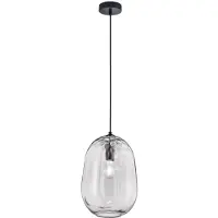 Fischer Leuchten Glazen hanglamp Bretagne Ø 26cm