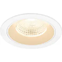 SLV Inbouwspot Numinos L wit 2700K - 55gr