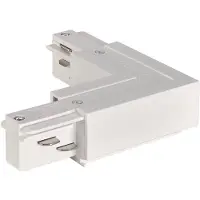 SLV 3-fase L-Connector 2 aarde binnen wit