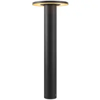 SLV Led staande lamp I-Ring 65cm - antraciet