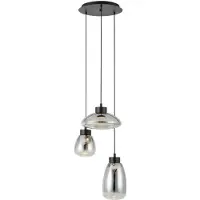 Eglo Eettafel hanglamp Sarnarra smoke