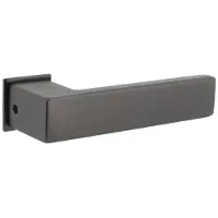 Intersteel Deurkruk Amsterdam op minimalistische rozetten - antraciet