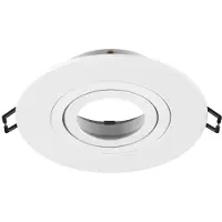 SLV Inbouwring New Tria 75 XL rond wit - zonder fitting