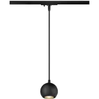 SLV Hanglamp voor rail Light Eye 90 zwart 1-fase Ø 9cm