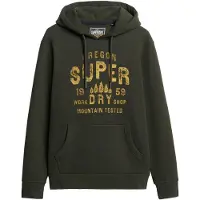 Superdry Sweatshirt kaki / olijfgroen