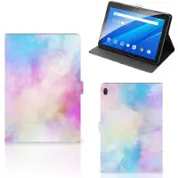 B2Ctelecom Hoes Lenovo Tab E10 Watercolor Light
