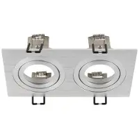 SLV Aluminium inbouwring New Tria 155 rechthoekig