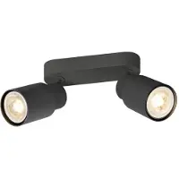 SLV Dubbele spot Puri 2.0 Tube zwart