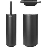 Brabantia MindSet Toiletaccessoires - 3-delig - Mineral Infinite Grey