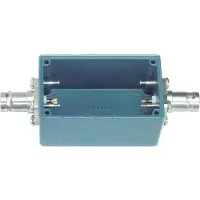 Pomona Electronics 1632183 3230 Aluminium behuizing met deksel en BNC-bussen aan elk uiteinde 1 st. (Meetapparaatkoffer), Metrologie, Blauw