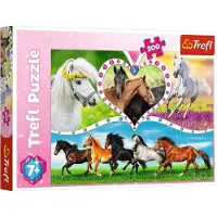 Trefl 13248 Puzzel - Mooie paarden - 200 stukjes