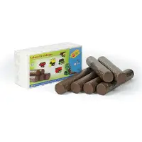 Rolly Toys FS 409663 - Houtstammen, kunststof, 6 stuks