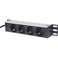 IC Intracom - 714020 - 10 inch - Stekkerdoos - Zwart