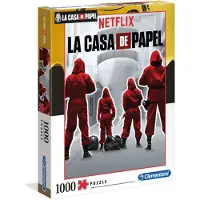 Clementoni Legpuzzel - La Casa de Papel - 1000 stukjes, puzzel volwassenen