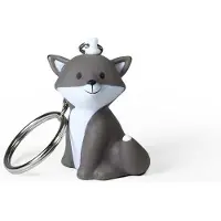 Atelier Pierre Junior Cesar Sleutelhanger warm grijs