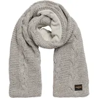 Superdry Sjaal grijs / zwart